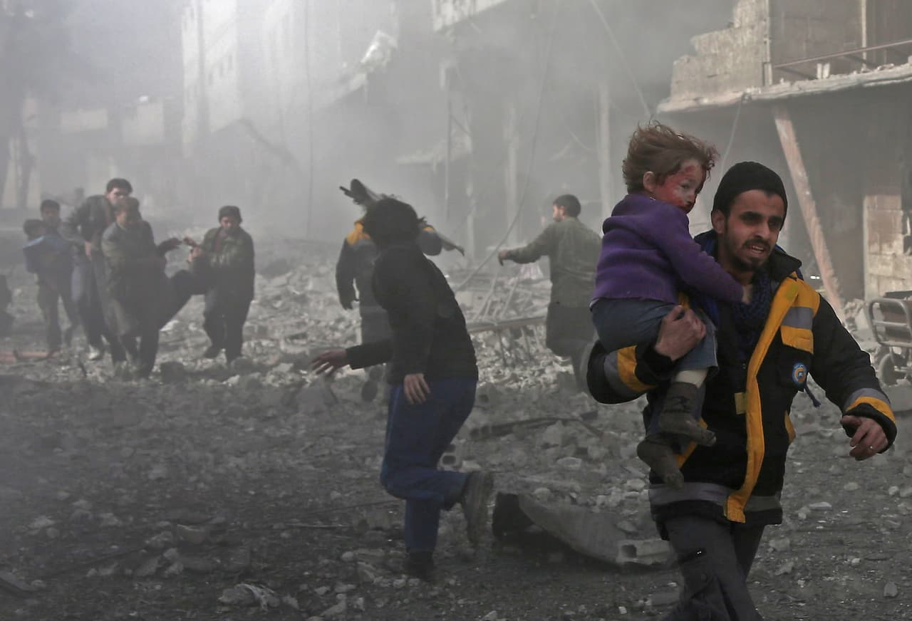 El Consejo de Seguridad de la ONU demanda "cese al fuego humanitario" en Siria por 30 días 