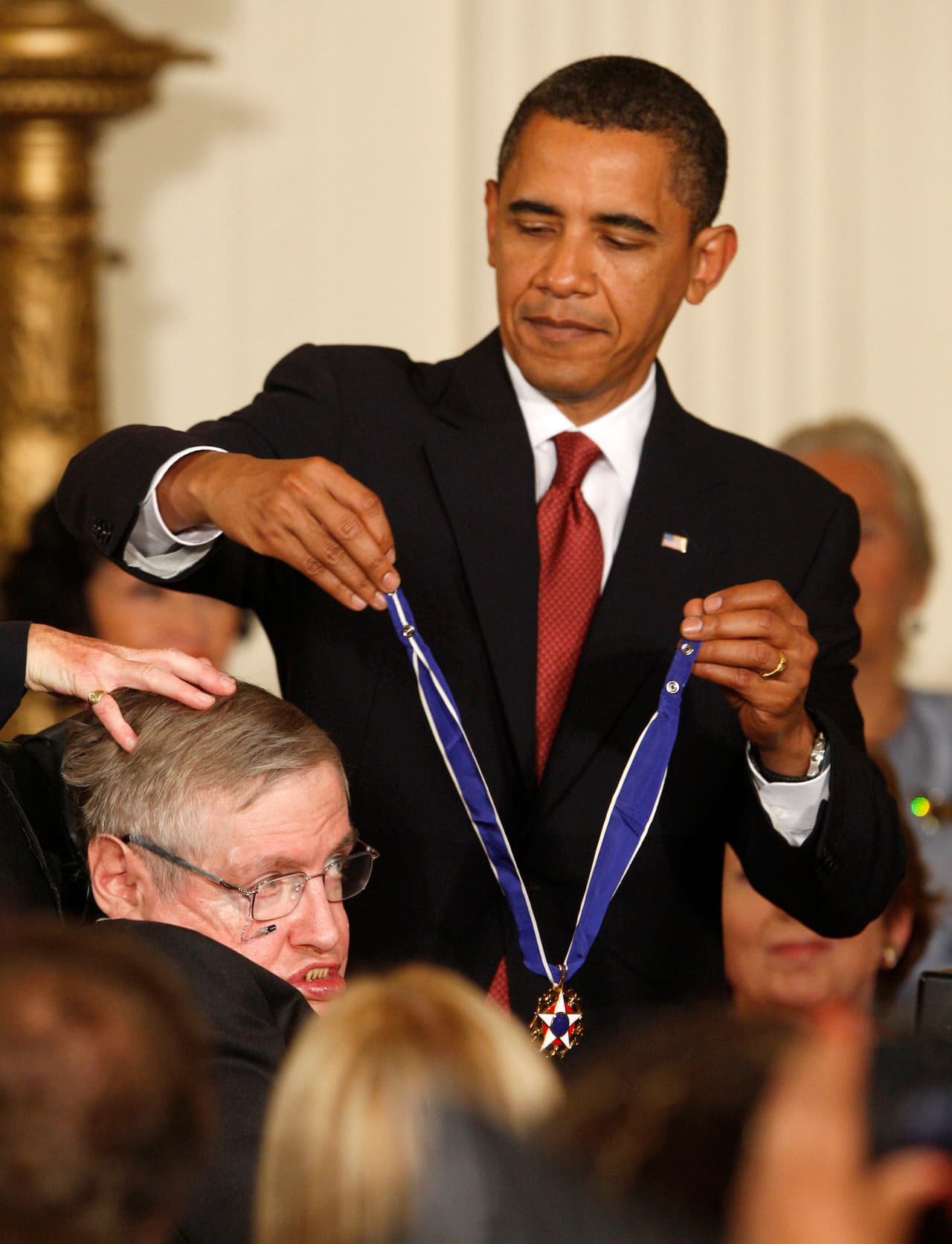 El presidente Barack Obama le condedió en 2009 la Medalla a la Libertad, en un acto celebrado en en Ala Este de la Casa Blanca.