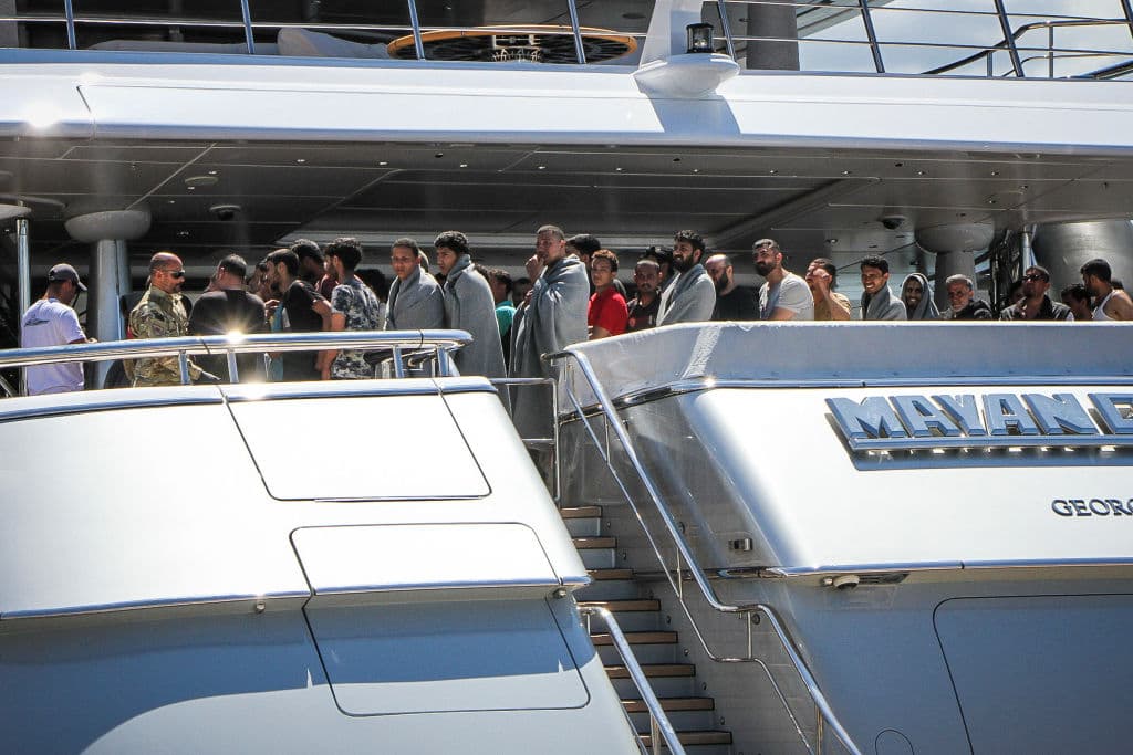 Yate de una de las familias más ricas de México participó en el rescate de migrantes en Grecia