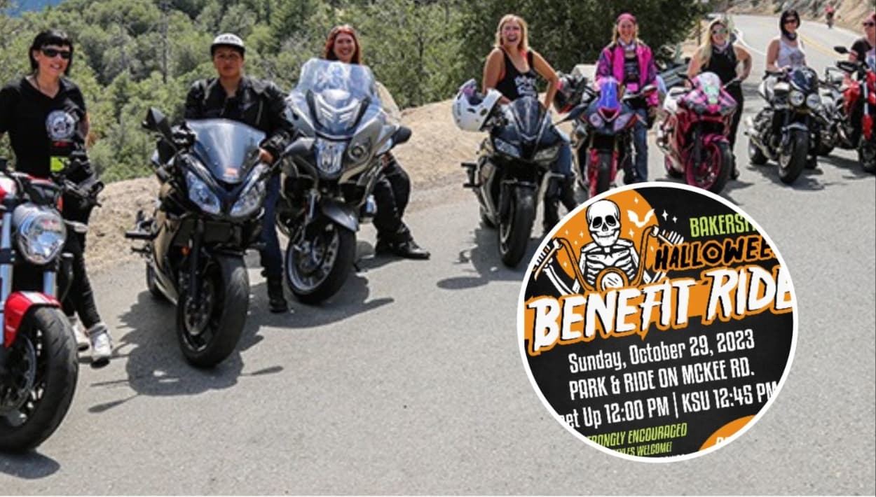 ¡Únete al recorrido! Motociclistas organizan evento de Halloween a beneficio de estudiantes