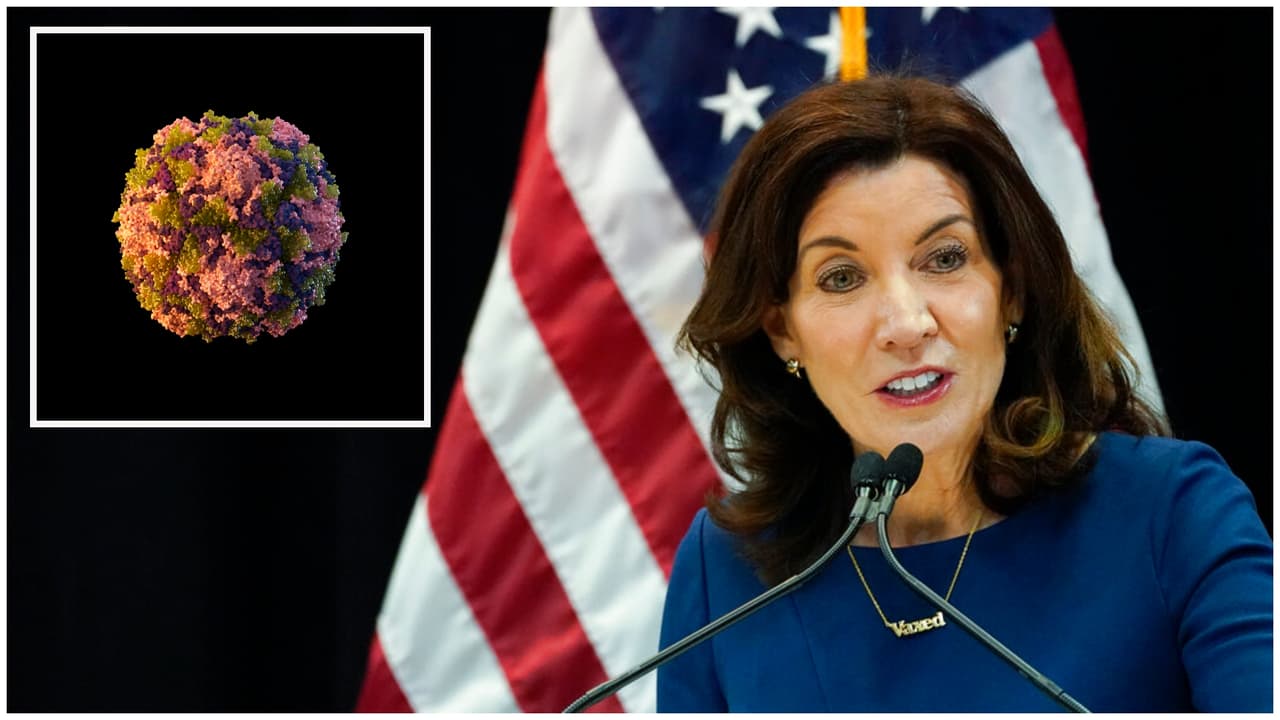 Gobernadora Kathy Hochul declara estado de emergencia por el incremento de casos de polio