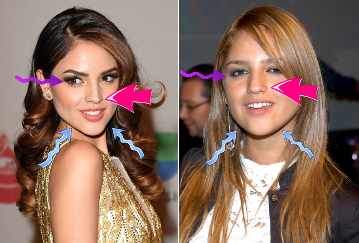A la competencia de las más operadas entra fuerte Eiza González.