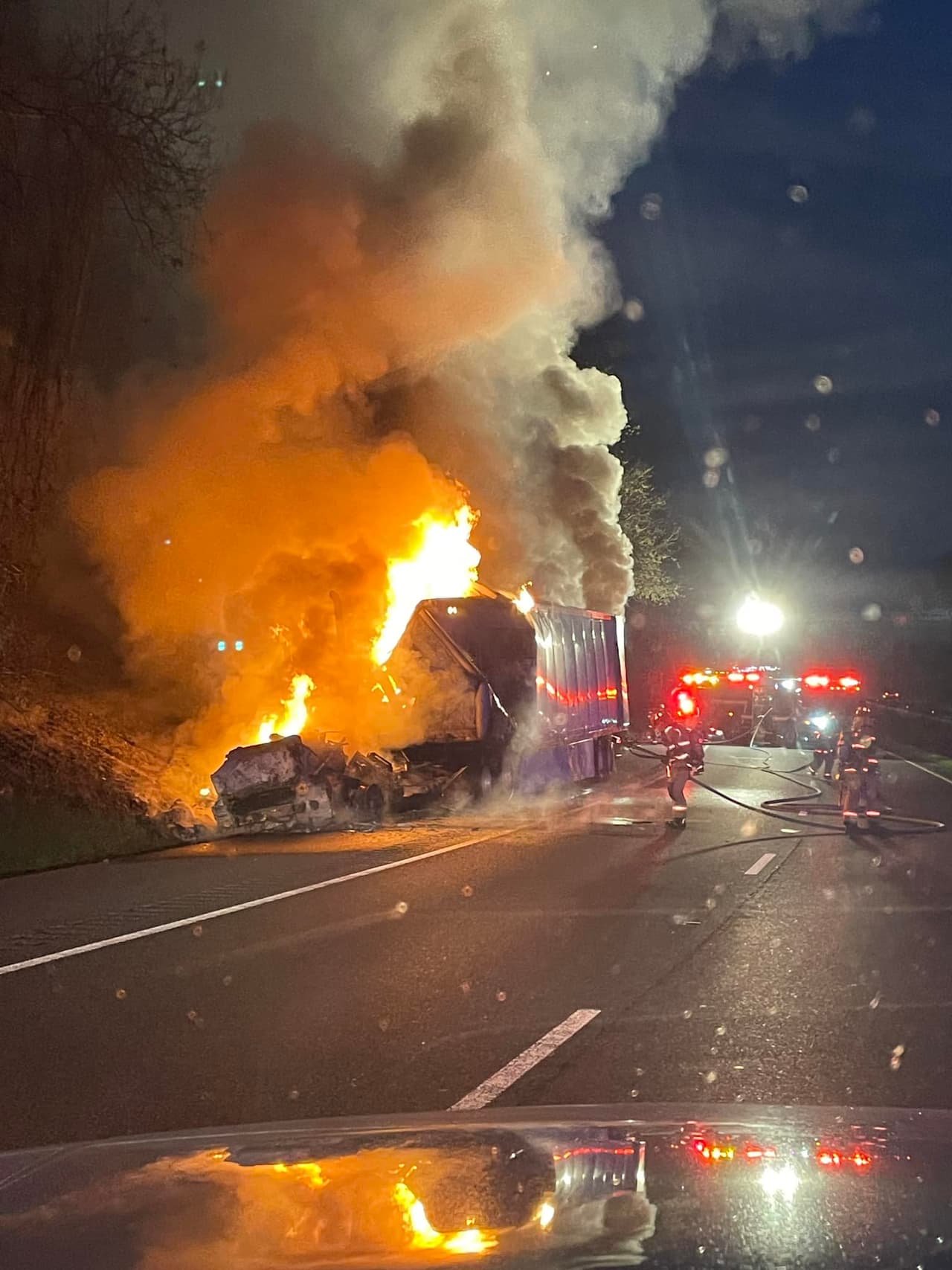 Ocurrió en dirección sur en Doctor Perry Road, poco antes de las 6 de la mañana.