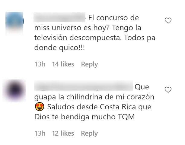 Otros más le brindaron piropos preguntándole si se encontraba en pleno certamen de Miss Universo. 
<br>