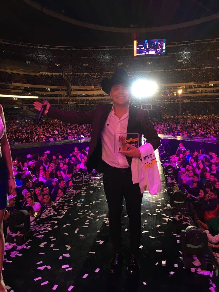 Christian Nodal volvió por segunda ocasión a este evento y también se llevó el reconocimiento de los miles de fanáticos.