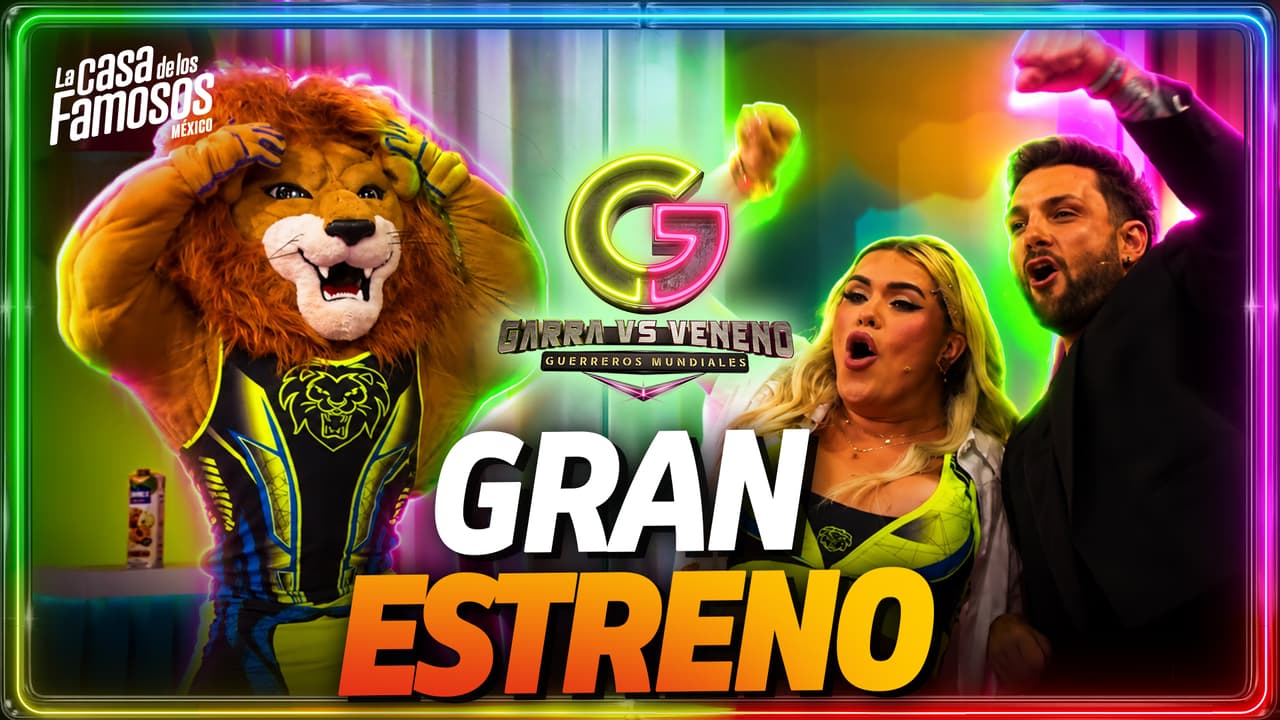 Nicola y Lambda presentan el estreno de Garra vs Veneno: Guerreros Mundiales por Canal 5