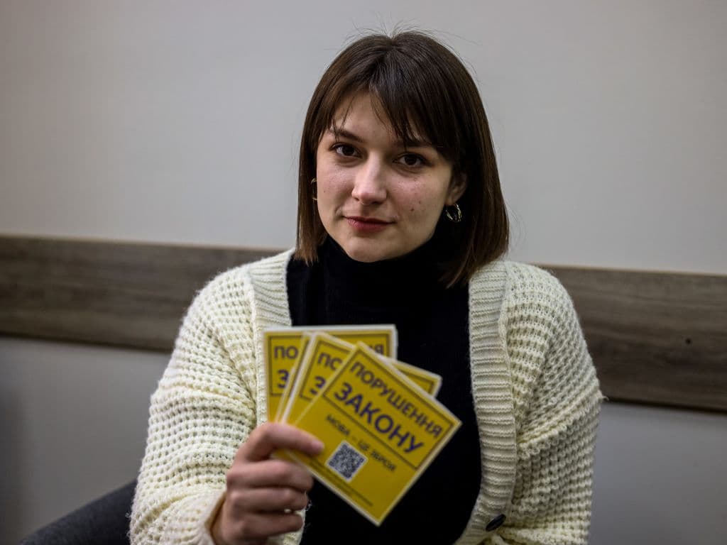 Ekaterina Musienko solo hablaba ruso. La guerra hizo que cambiara todo, hasta su lengua.