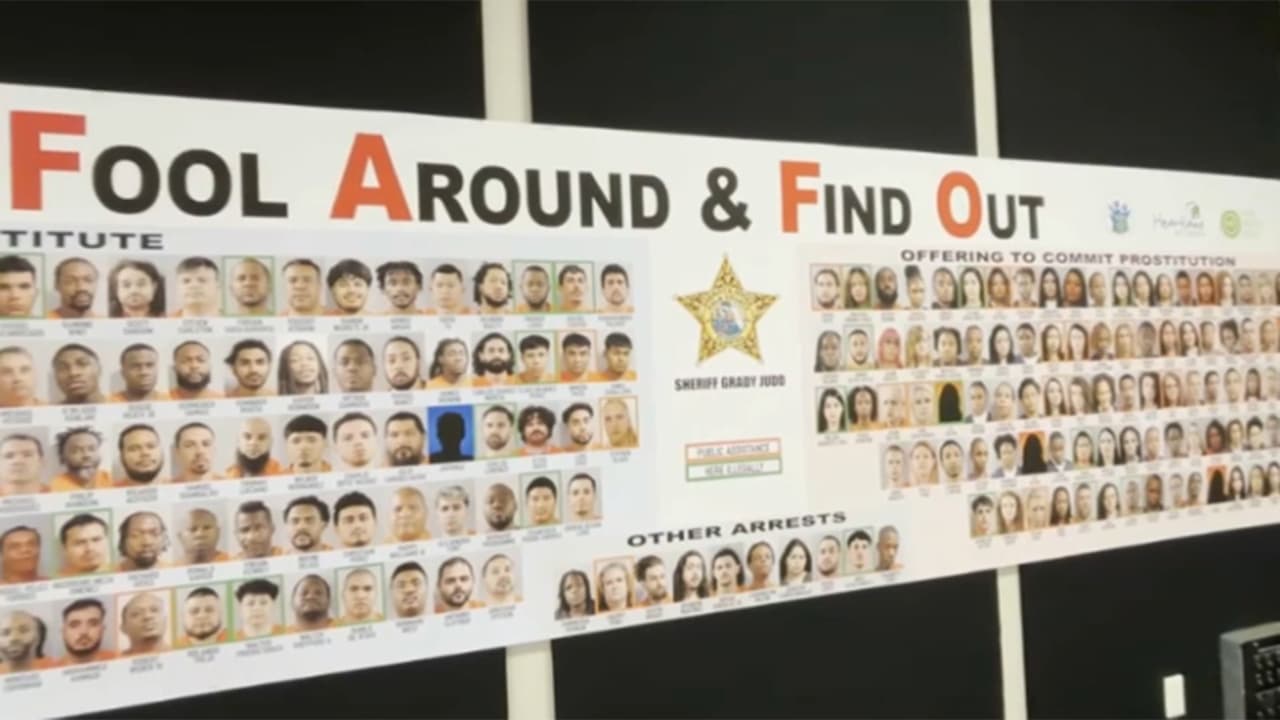 Exjugador de la NFL y ejecutivo de la Cruz Roja entre los detenidos en redada masiva en Florida