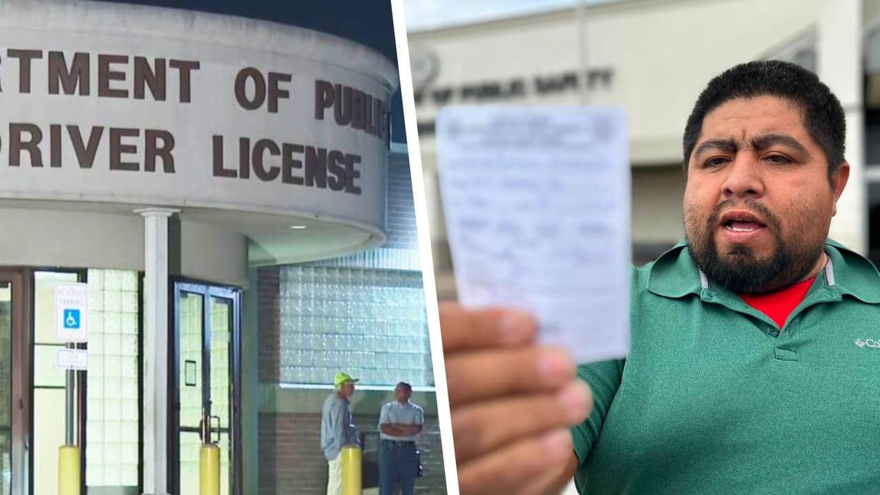 “Yo solo quiero trabajar”: Camionero hispano pierde cientos de dólares por un problema en el sistema de licencias para conducir en Texas