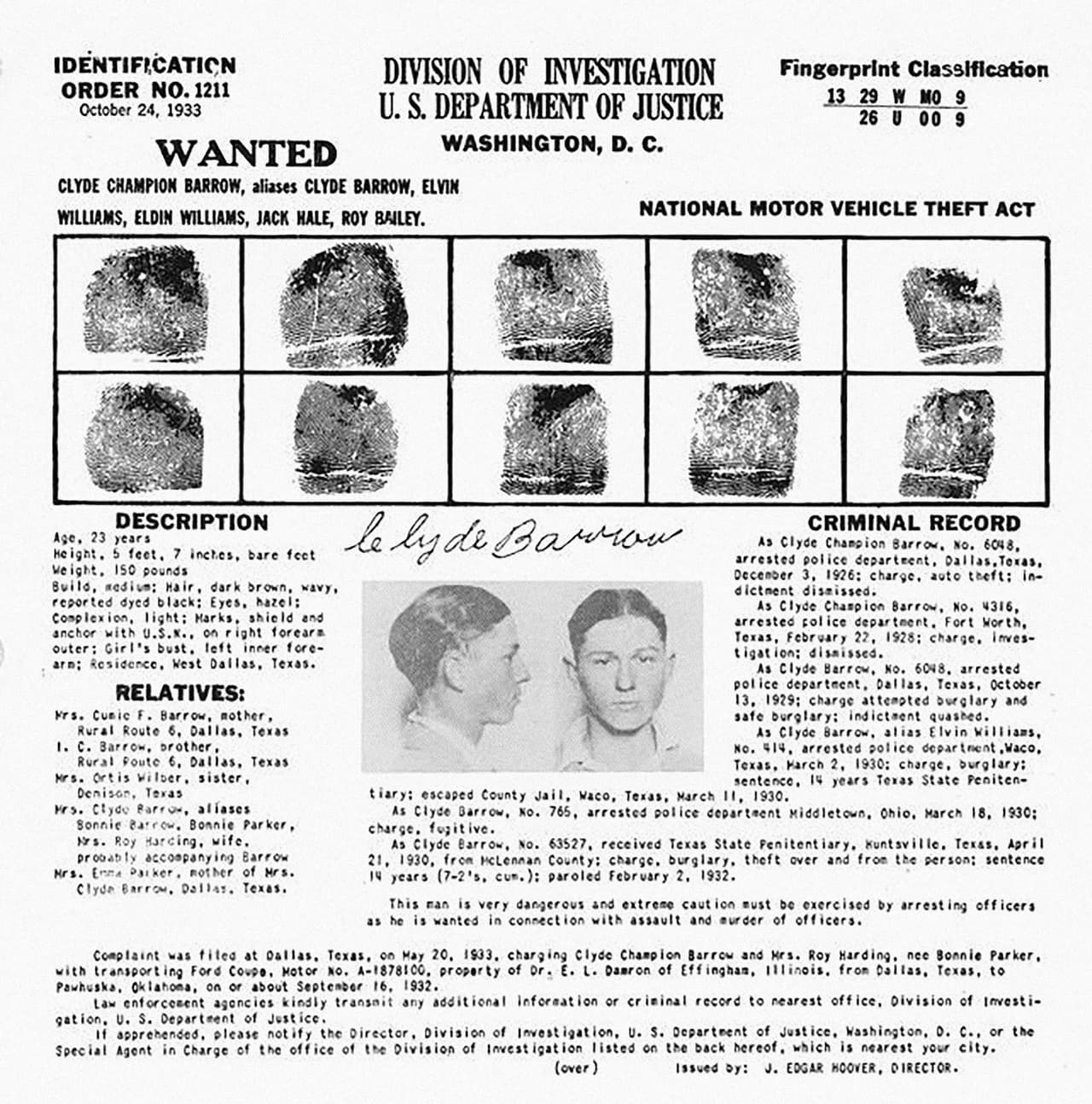 Los esfuerzos para aprehenderlos aumentaron y aunque algunos de los miembros de la banda cayeron, Bonnie y Clyde lograban continuar su carrera criminal.