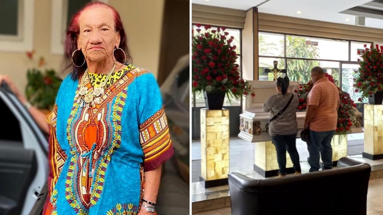 Entre música, flores y una corona de 2,000 dólares le dieron el último adiós a 'La Gilbertona'