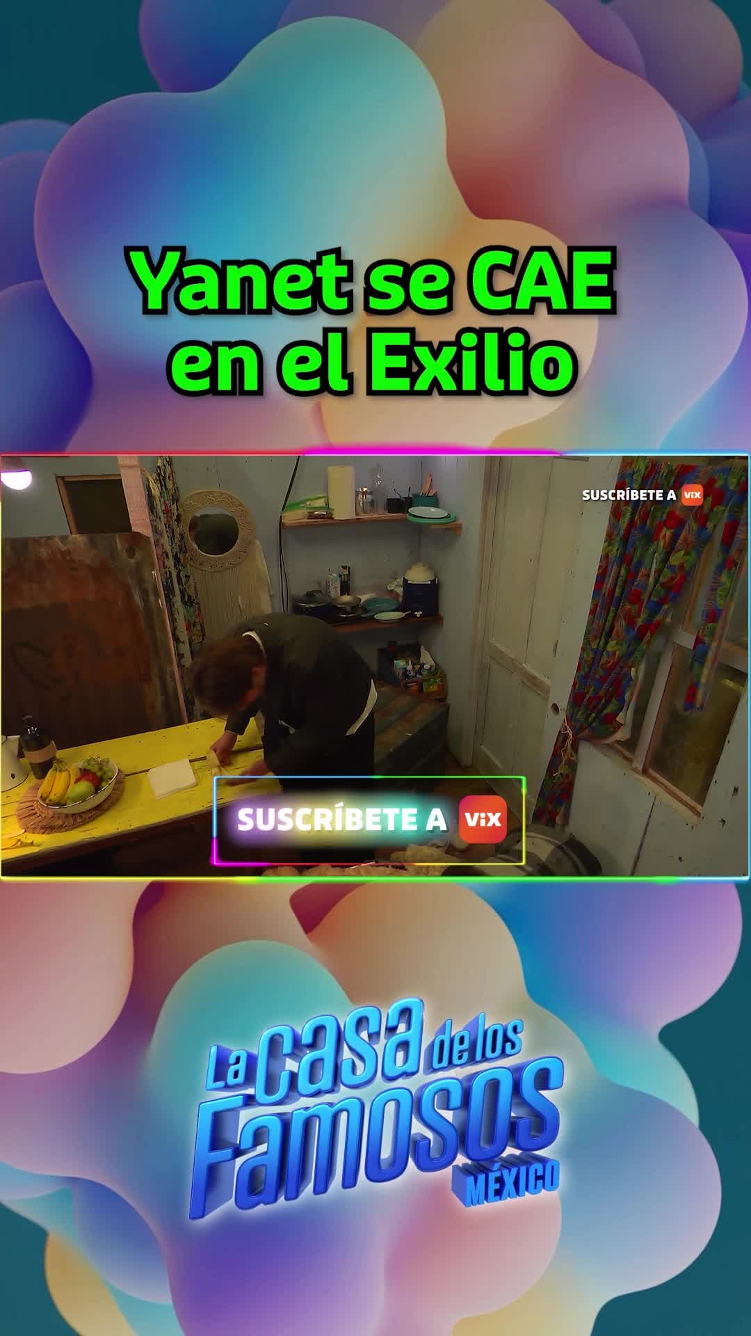 Yanet se CAE en El Exilio