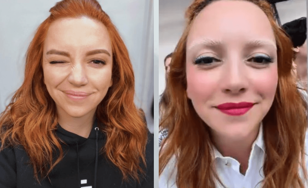 Regina Blandón se tiñe las cejas de colores y arrasa en redes sociales 