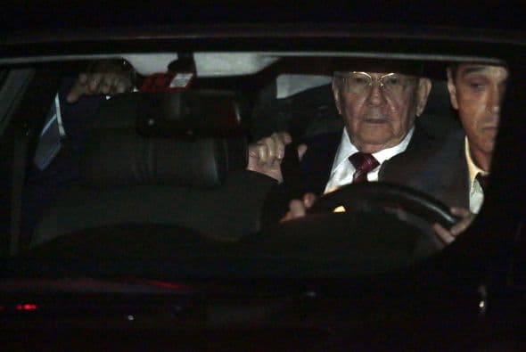 Raúl Castro, a su llegada a Panamá