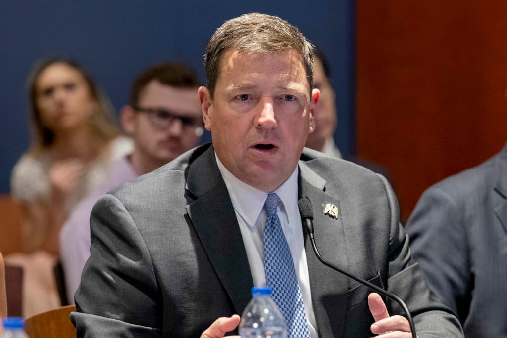 Ed Martin en un evento en el Capitolio en Washington en junio de 2023.