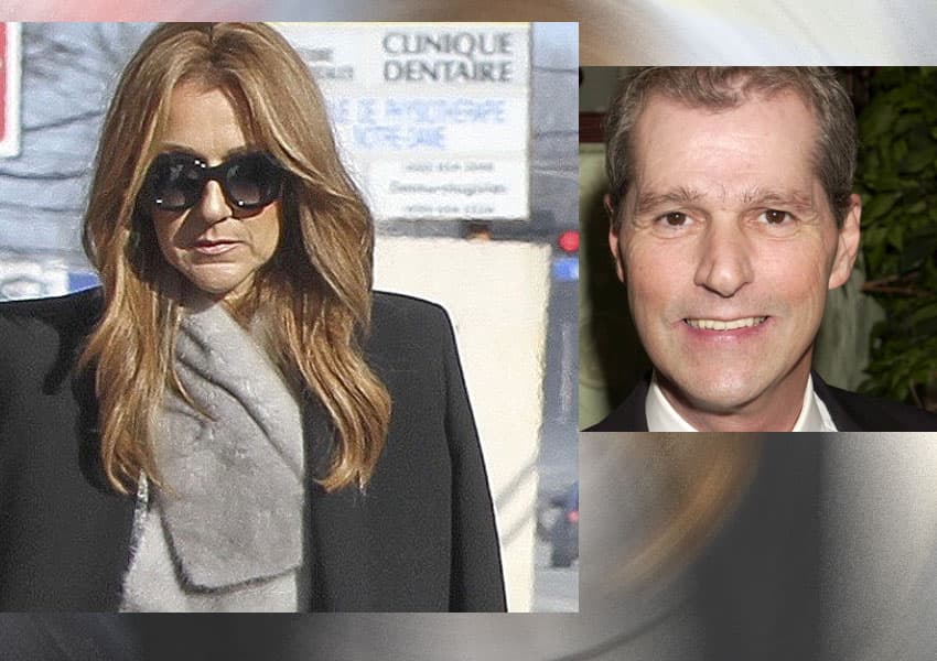 La cantante Celine Dion acudió esta tarde a los funerales por el sentido fallecimiento de su hermano Daniel, a tan sólo un día de los servicios de su marido.