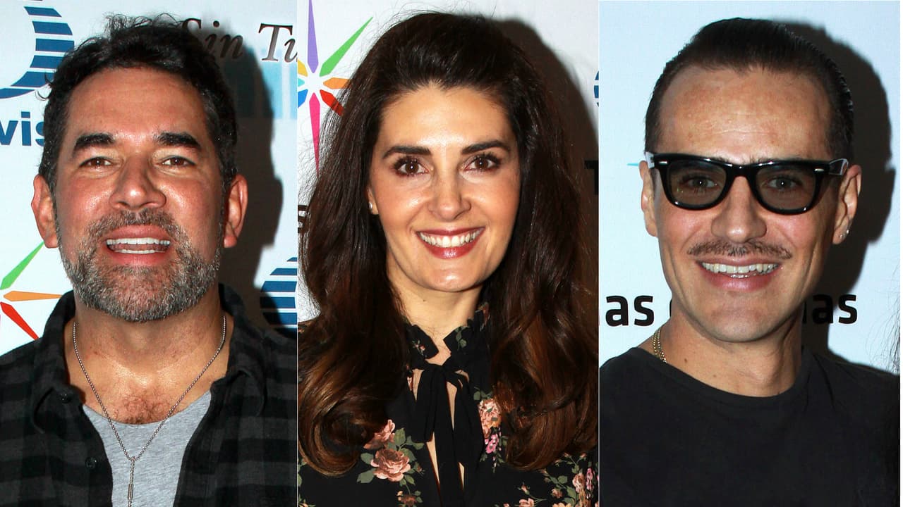 Eduardo Santamarina, Mayrín Villanueva y Jorge Poza se reúnen en el inicio de 'Sin tu mirada'