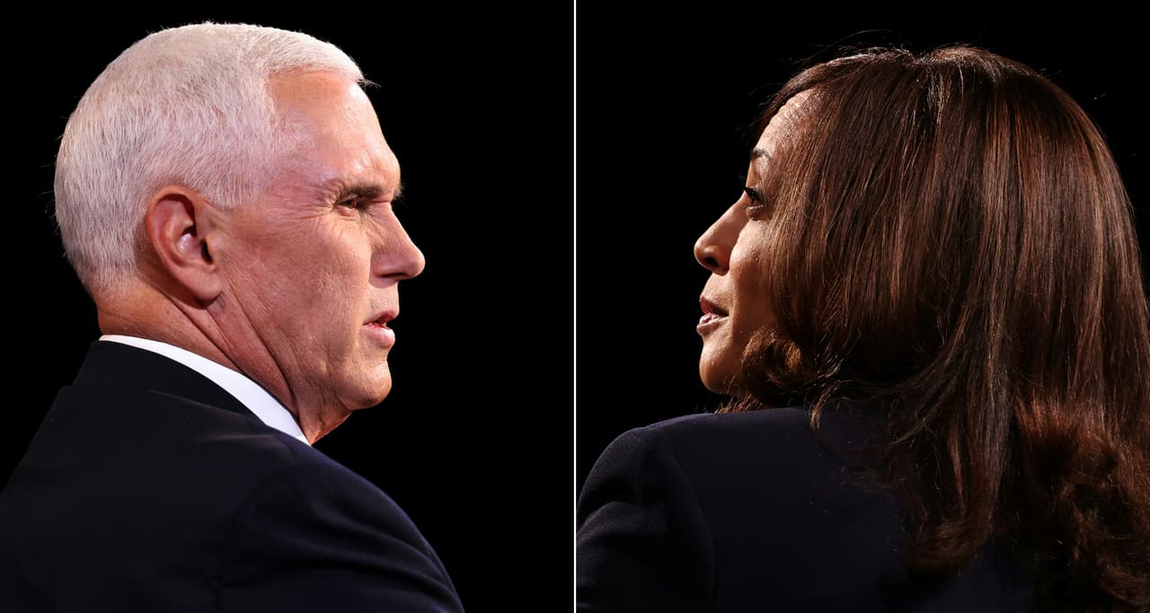 "No me va a enseñar": Harris defiende su labor como fiscal de California durante debate con Pence 