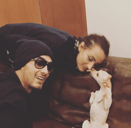 Consuelo Duval también nos ha compartido tiernos momentos de sus hijos con sus adorables mascotas, al parecer toda la familia es amante de los animales. 
<br>