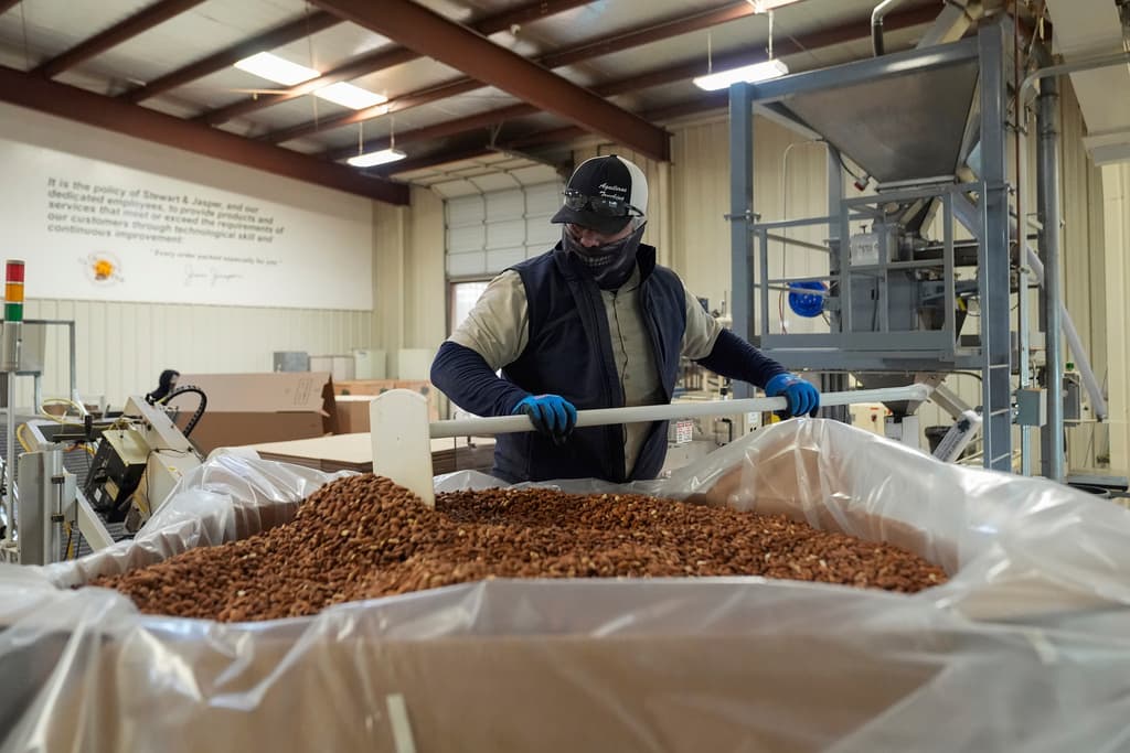 Por otro lado, Zachary Williams, director de ventas de Stewart & Jasper Orchards en Newman, California, dijo a AP que compradores canadienses están actualmente adquiriendo almendras en el estado, antes de que los aranceles entren en vigor.