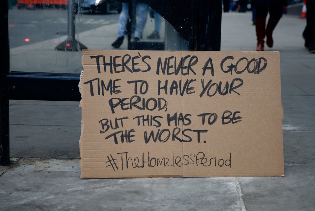 "Nunca es un buen momento para tener el período, pero este tiene que ser el peor"