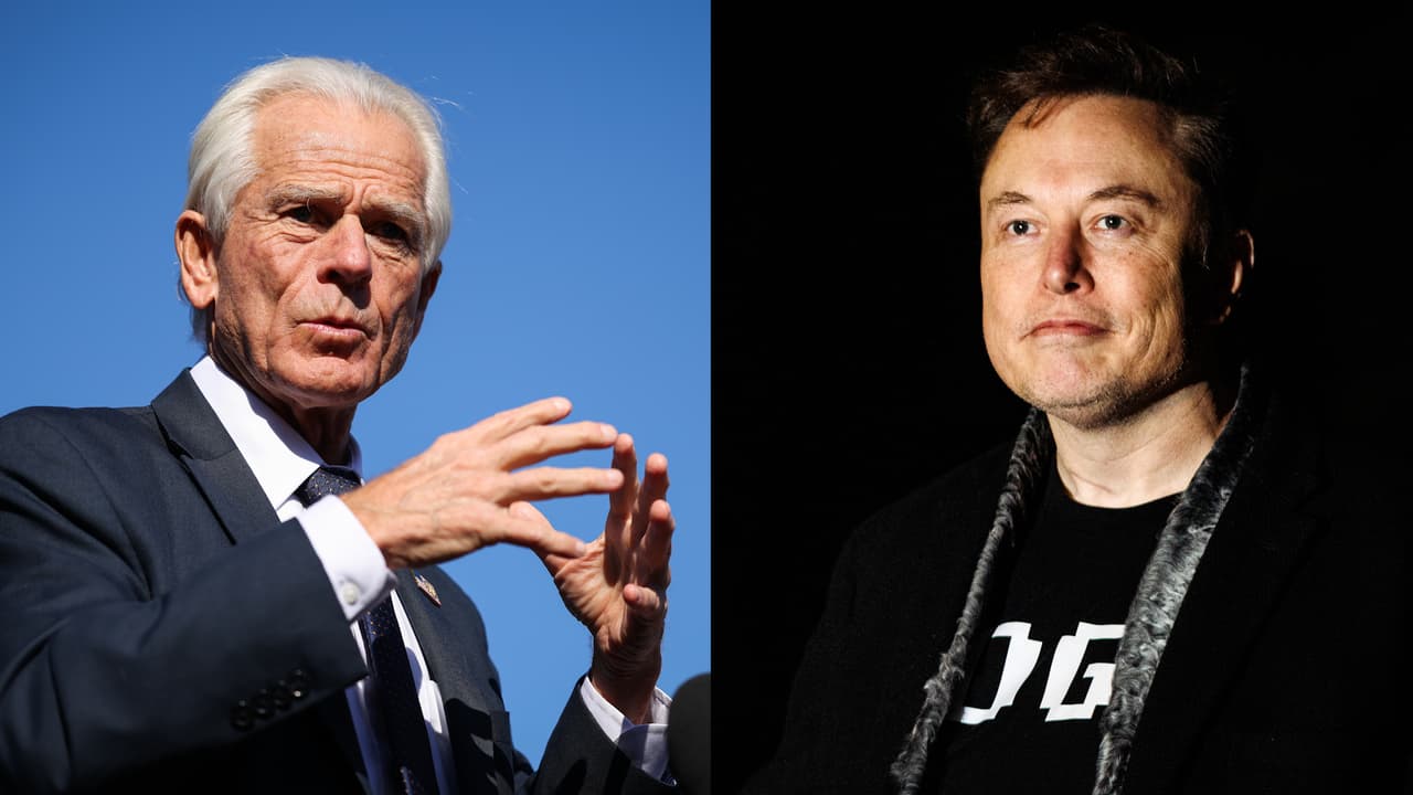 “Es un auténtico imbécil”: el origen del pleito entre Elon Musk y el asesor de Trump, Peter Navarro
