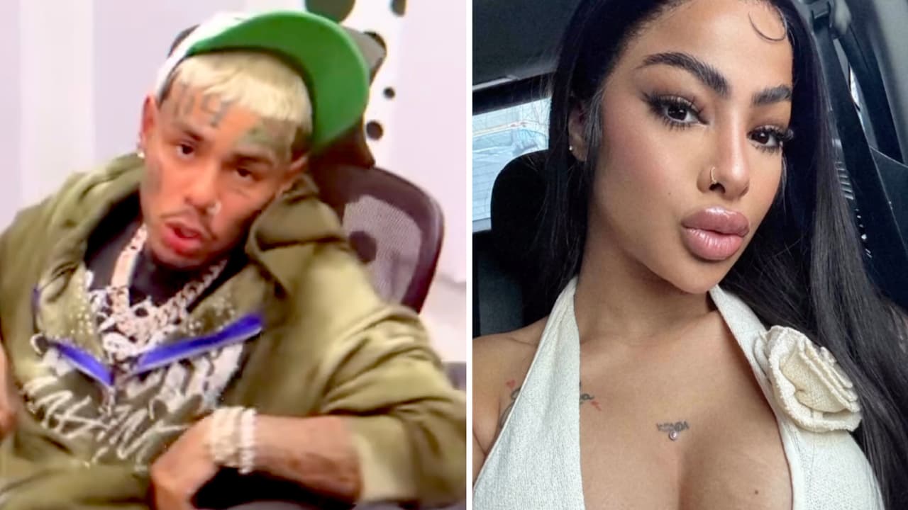 Tekashi se deja ver con nuevo look y en la cama con 4 mujeres, ¿confirma que terminó con Yailin?