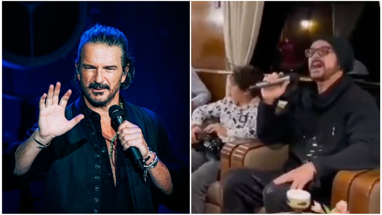 También se mantiene cercano a sus fans. Por ejemplo, sorprendió a los pasajeros de un tren al cantar uno de sus éxitos.