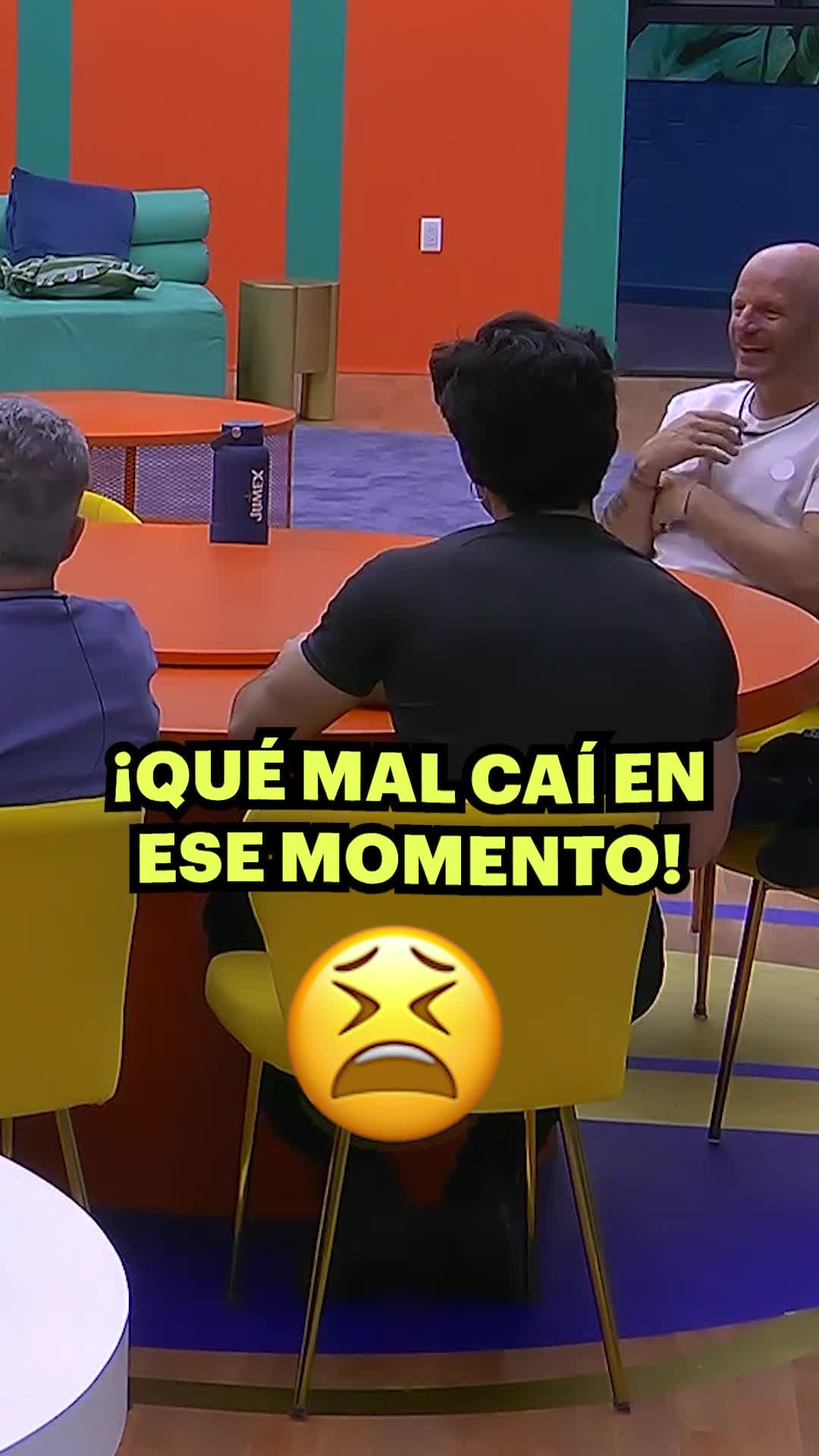 Facundo ya quiere ver que cosas hizo mal dentro de La Casa