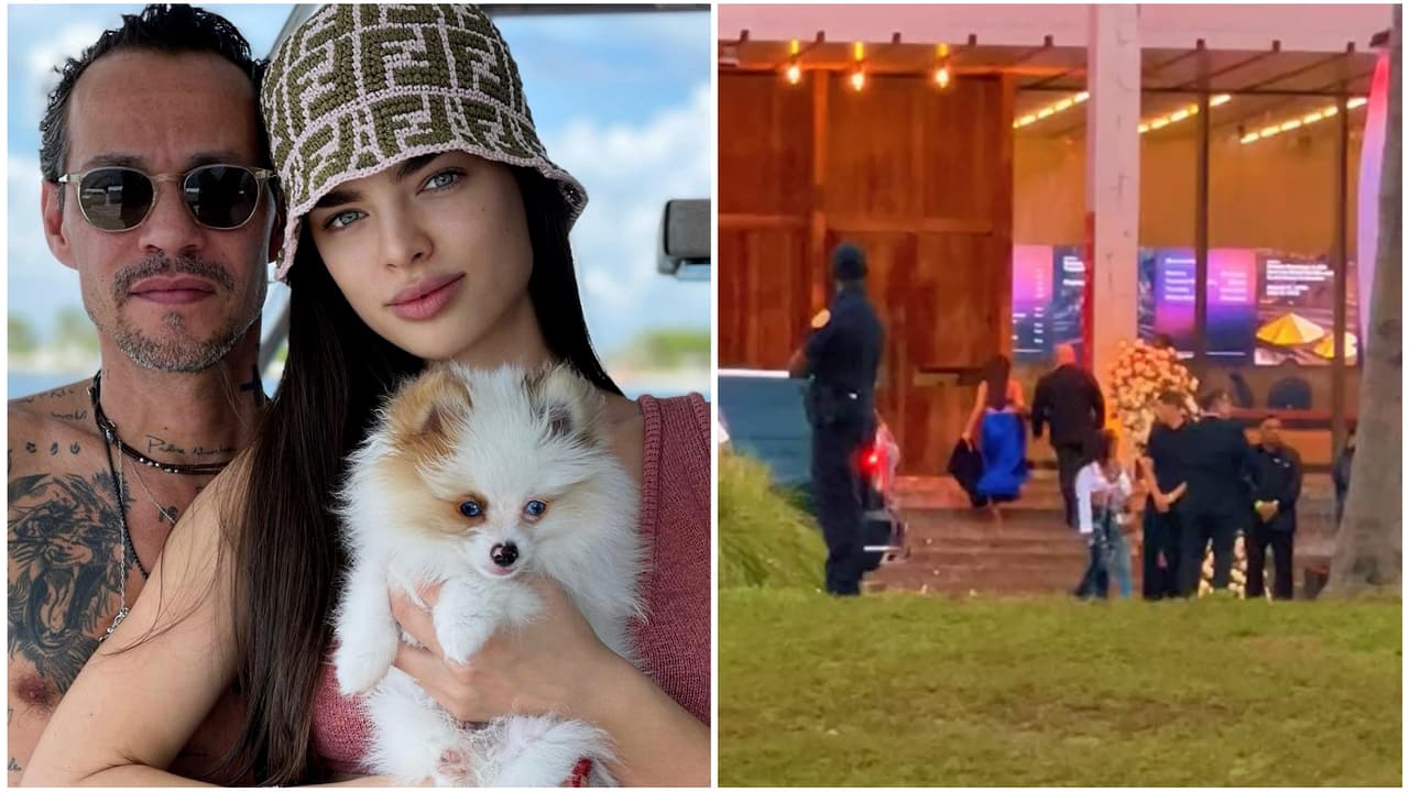 Boda de Marc Anthony y Nadia Ferreira en video: mira los detalles que se alcanzaron a captar en cámara