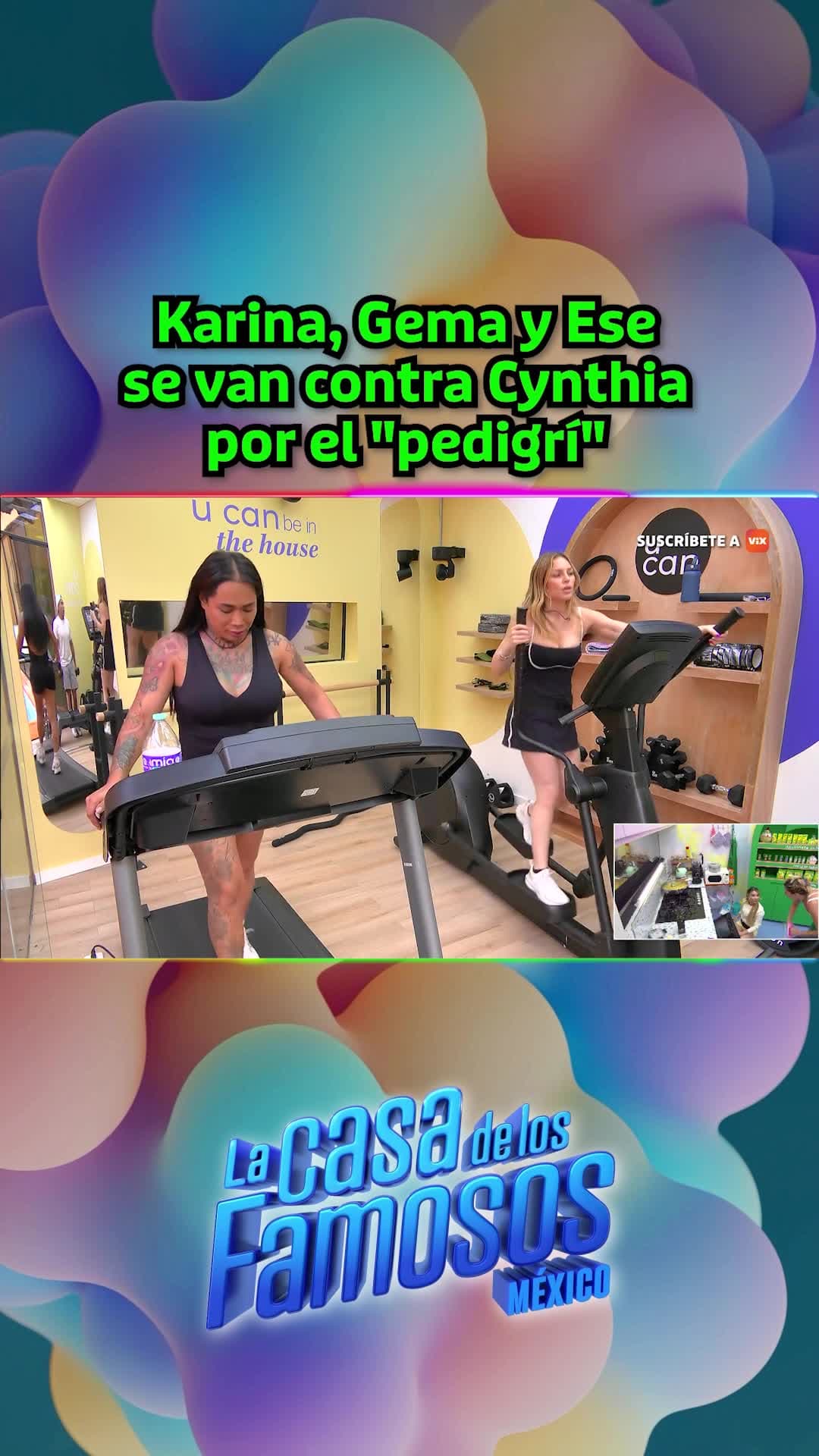 Ese, Karina y Gema hablan de los desplantes de Cynthia