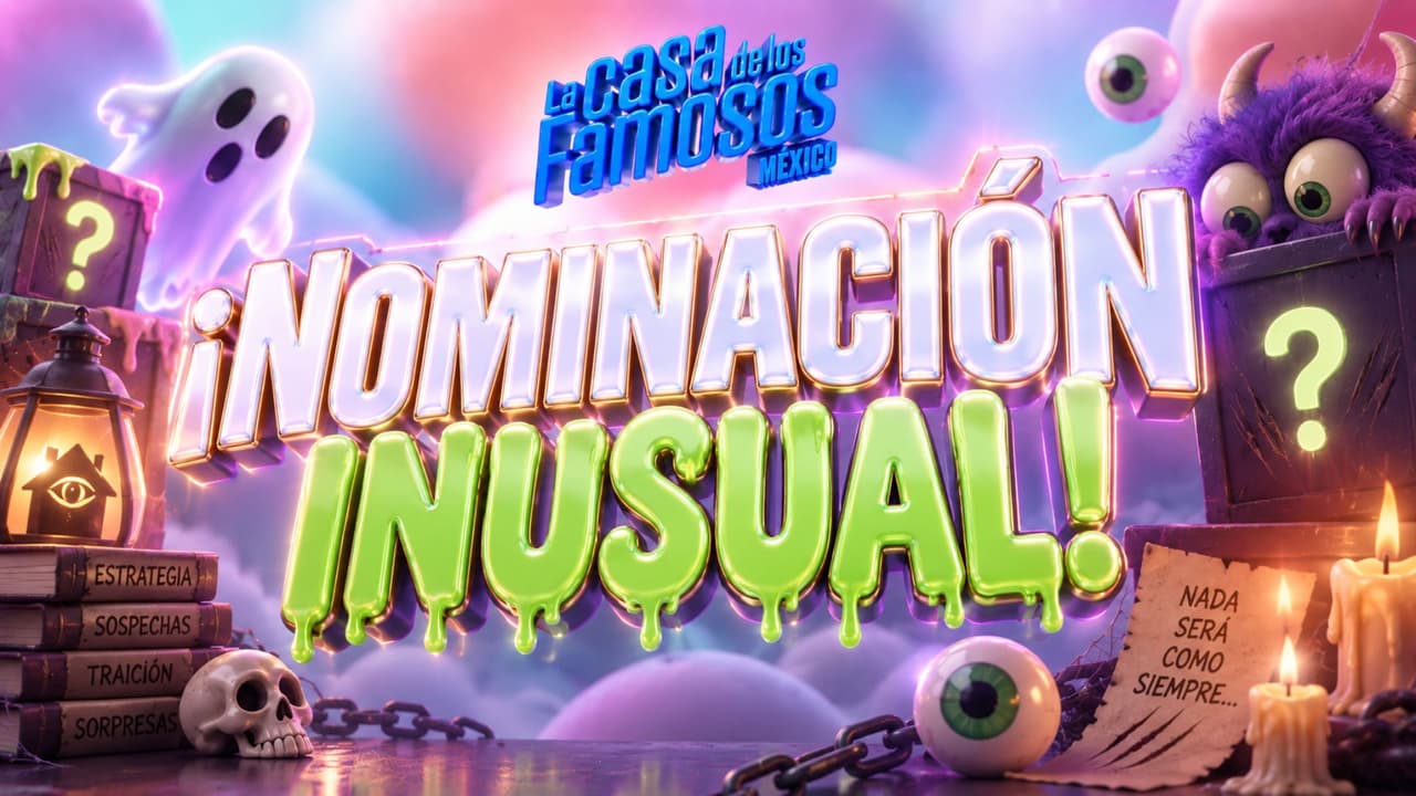 ¡Los monstruos se apoderan de La Casa de los Famosos México 2026! Los habitantes se enfrentarán a una nominación inusual