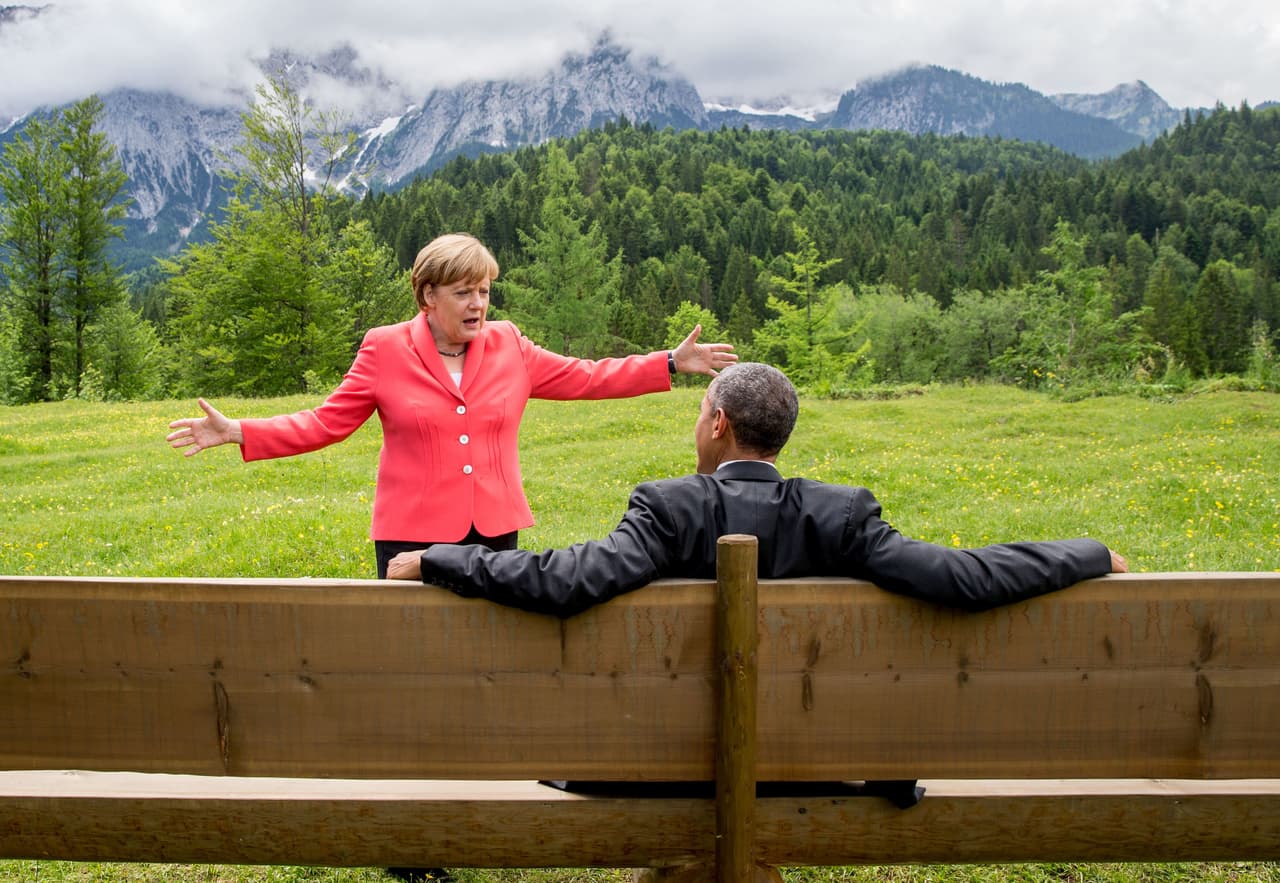 Obama se despide de Merkel, la defensora de la democracia liberal que ya se ha plantado ante Trump