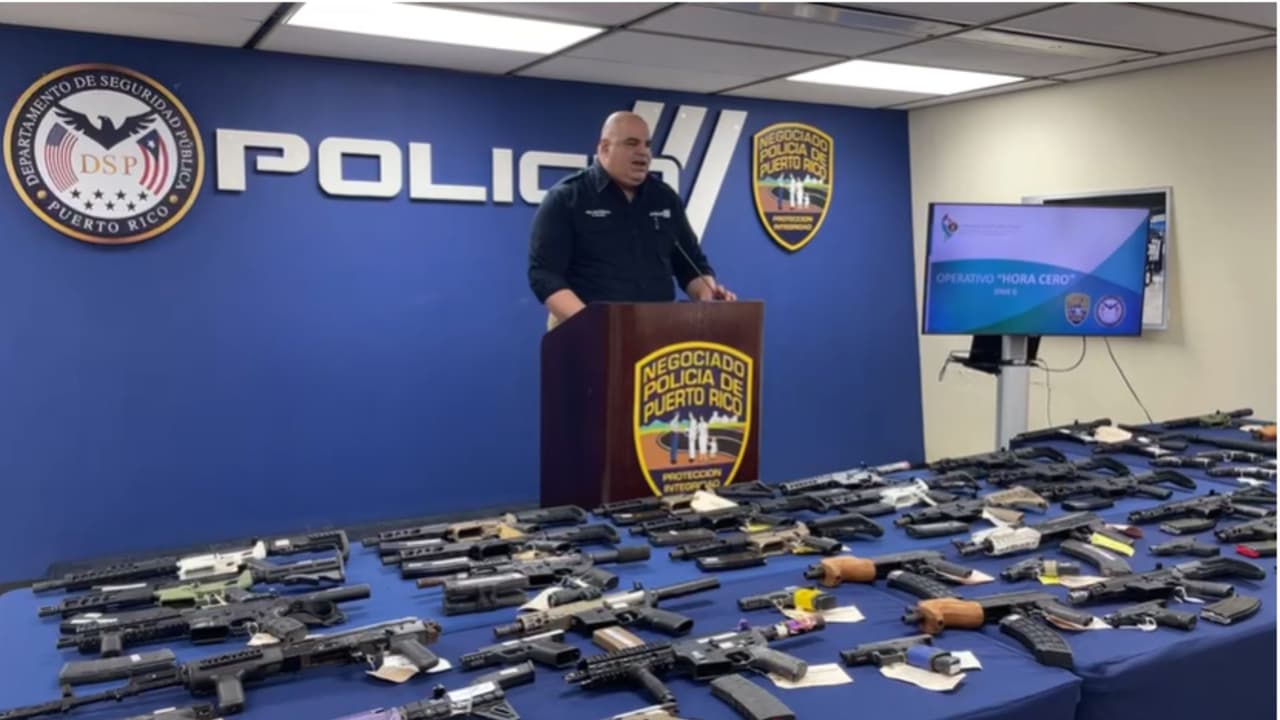 Operativo ‘Hora Cero’: 22 arrestos, 69 armas incautadas y 6 bandas desarticuladas