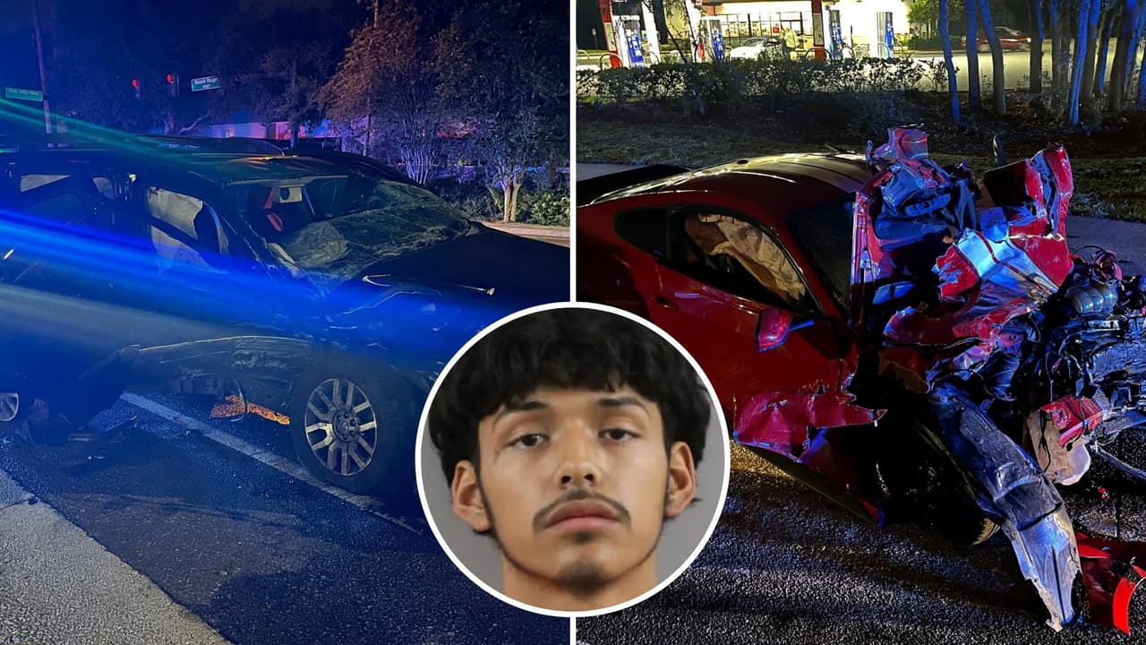 Iba a 80 mph en una vía de 45 mph: acusan a joven de 18 años de choque que dejó 4 heridos en el condado Polk
