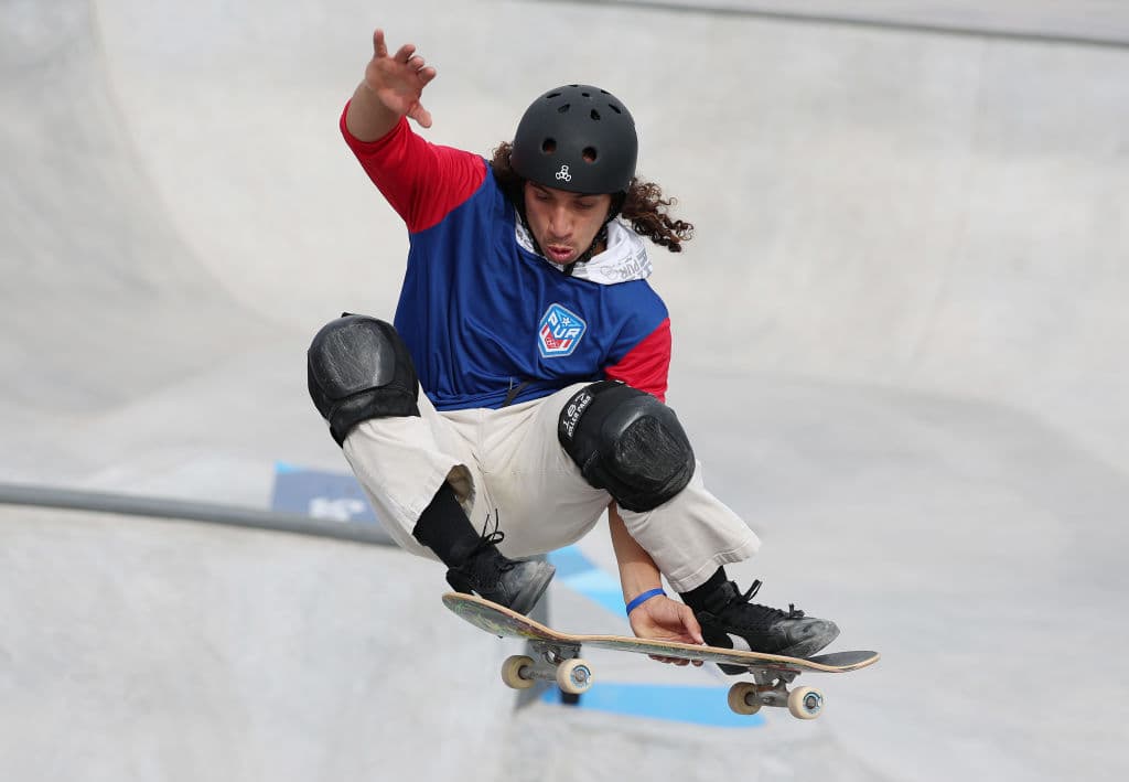 <h2 class="cms-H2-H2">Steven Piñeiro</h2>
<br>Skateboarding
<br>
<br>Nació el 17 de noviembre de 1996. Nació en Estados Unidos, pero se repatrió a Puerto Rico en 2019. Su familia es enteramente de ascendencia puertorriqueña del municipio de Toa Baja. Su padre Steven Piñeiro nació en Nueva York y su madre Elizabeth Pagán nació en Puerto Rico. 
<br>
<br>
<h3 class="cms-H3-H3">¿Cuándo será su participación?</h3>
<br>Miércoles 7 de agosto.