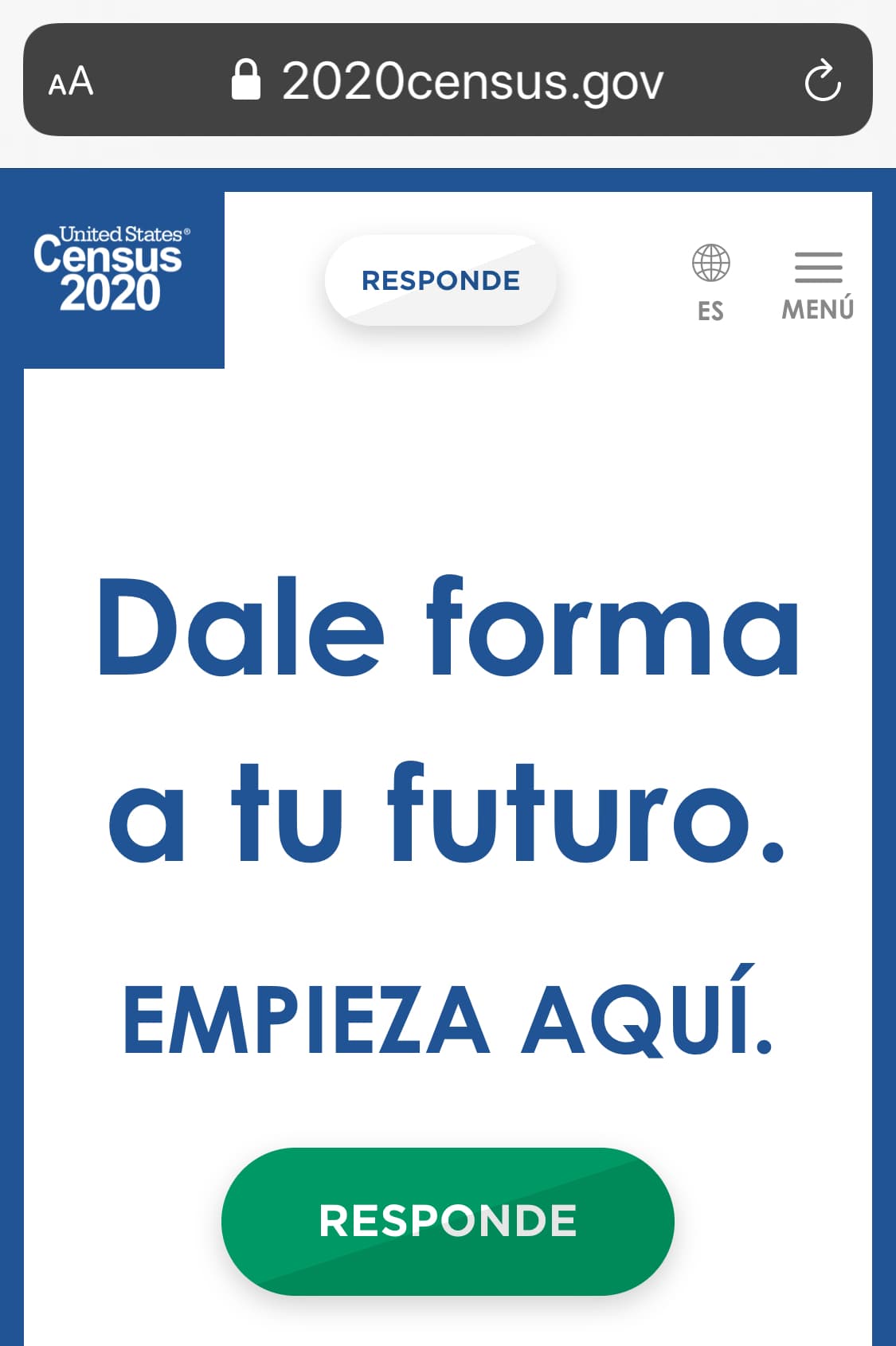 El cuestionario del censo te llevará un tiempo de unos 10 minutos por persona que viva en tu hogar. Si respondes por internet, debes llenar los datos de todos en una misma sesión, sin interrupciones. Si cierras el navegador antes de terminar, tendrás que reiniciar todo el proceso.