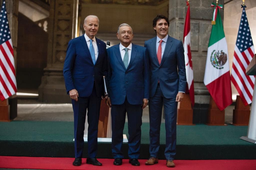 Tres temas clave de la cumbre de 'los tres amigos' entre México, EEUU y Canadá