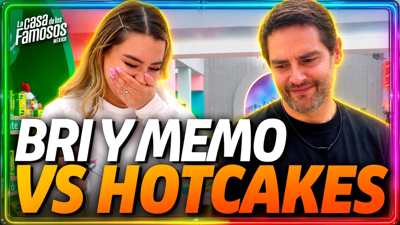 Memo y Bri se ESTÁN PELEANDO con unos hotcakes y VAN PERDIENDO
