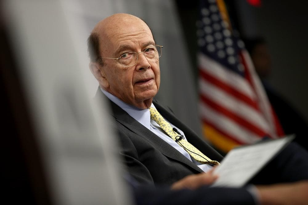 The Commerce Secretary, Wilbur Ross, at an event in Washington DC in May 2017.
