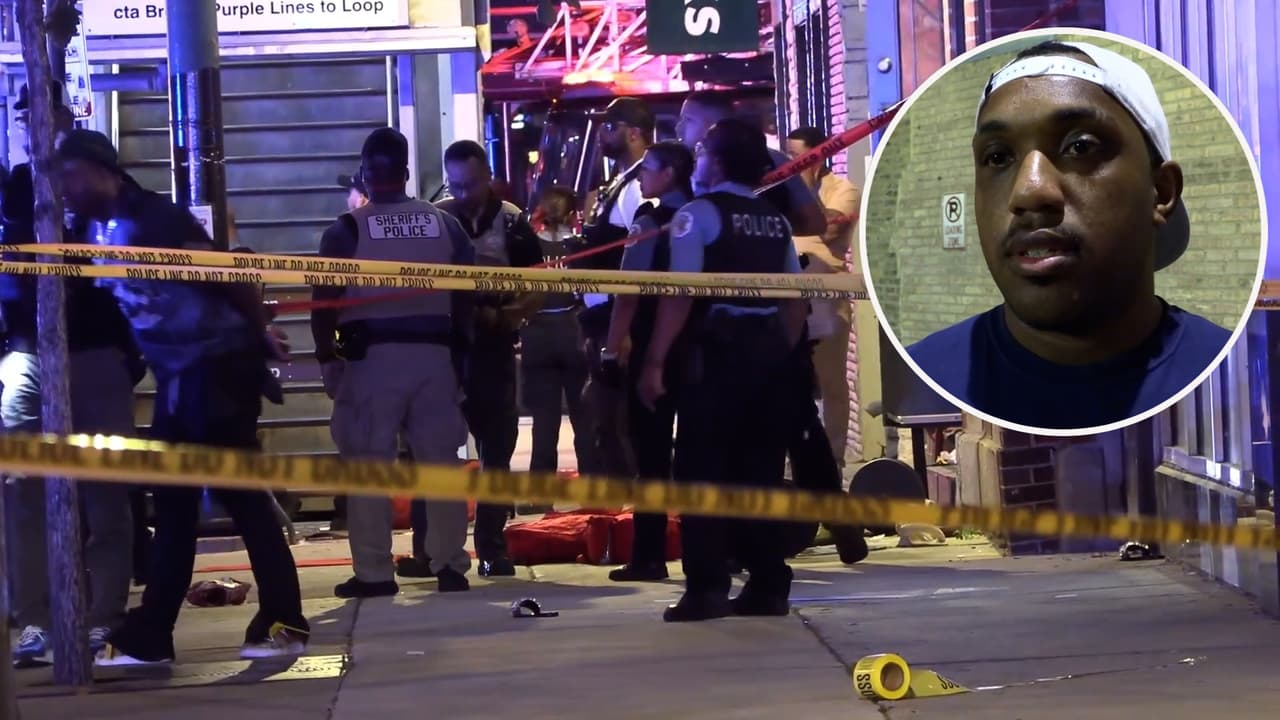 Testigos relatan el caos tras el tiroteo que dejó 4 muertos y 14 heridos frente a club en Chicago