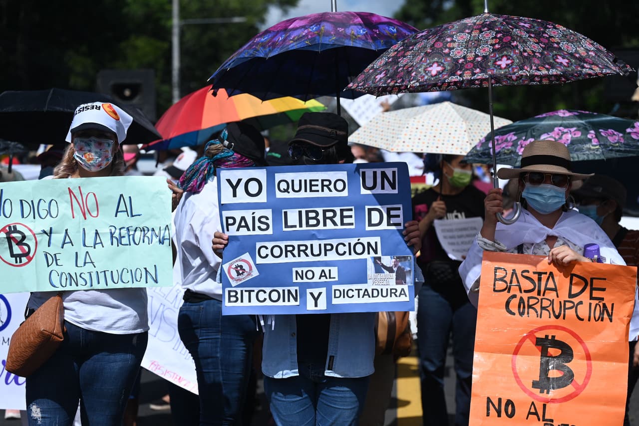 Las manifestaciones ocurren pese a que 
<a href="https://www.univision.com/temas/nayib-bukele">Bukele</a>, en el poder desde 2019, goza de amplia popularidad y ha capitalizado el descontento ciudadano respecto de los partidos tradicionales que gobernaron el país por tres décadas. La revista 
<i>Times</i> lo incluyó este miércoles 
<a href="https://time.com/collection/100-most-influential-people-2021/6096024/nayib-bukele/" target="_blank">en la lista de 100 personas más influyentes en 2021.</a>
