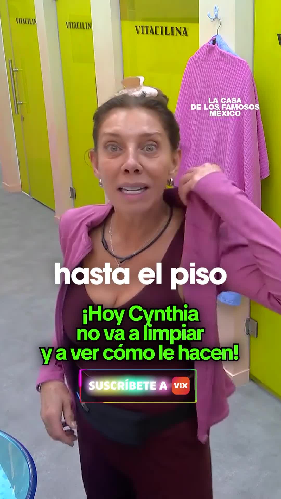 ¡Hoy Cynthia no va a limpiar y a ver cómo le hacen!