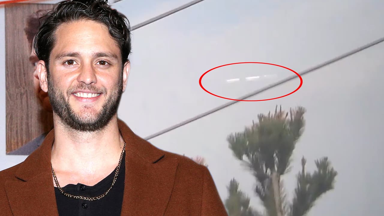 El ex RBD Christopher Uckermann cree haber visto un OVNI y aquí está su prueba