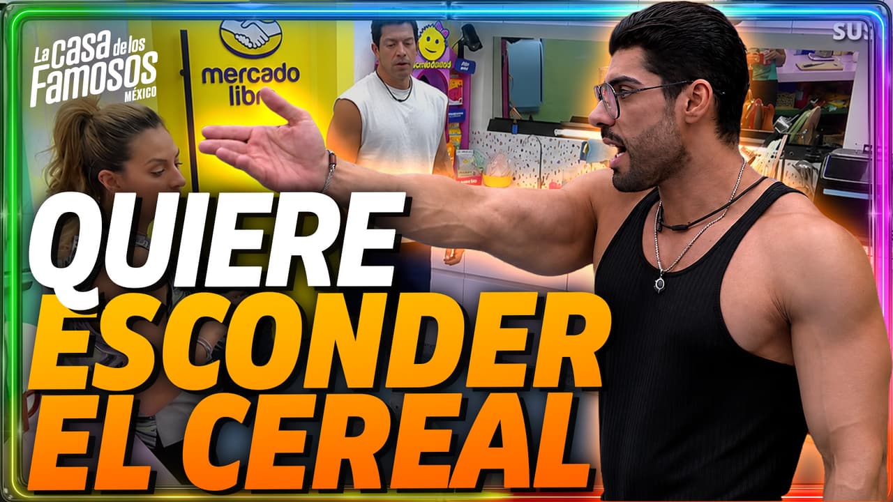 Masad QUIERE CONTROLAR lo que comen todos en La Casa y QUIERE ESCONDER EL CEREAL