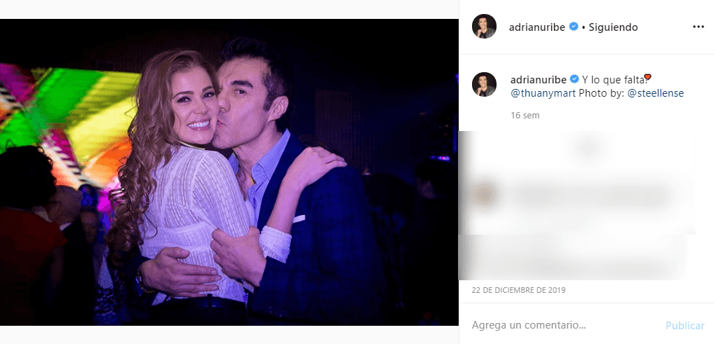 Luego de varias relaciones fallidas, Adrián Uribe parece estar disfrutando al máximo su relación, pues aprovecha cada oportunidad para presumir su amor con sus más de 2 millones de seguidores en Instagram.