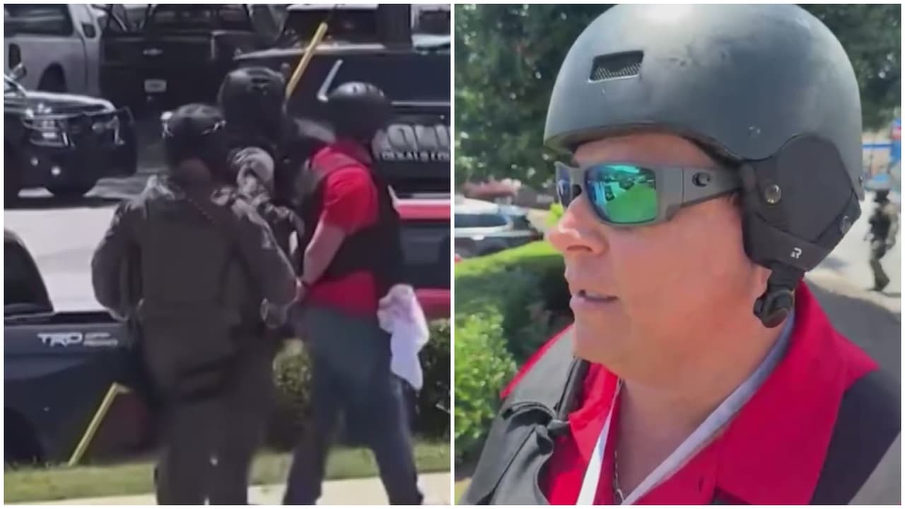 ICE toma custodia del periodista hispano arrestado durante las protestas ‘No Kings’