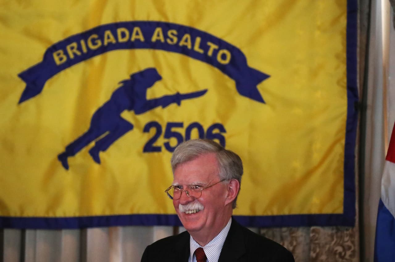 Bolton praises Bay of Pigs and reinforces US sanctions against Cuba
