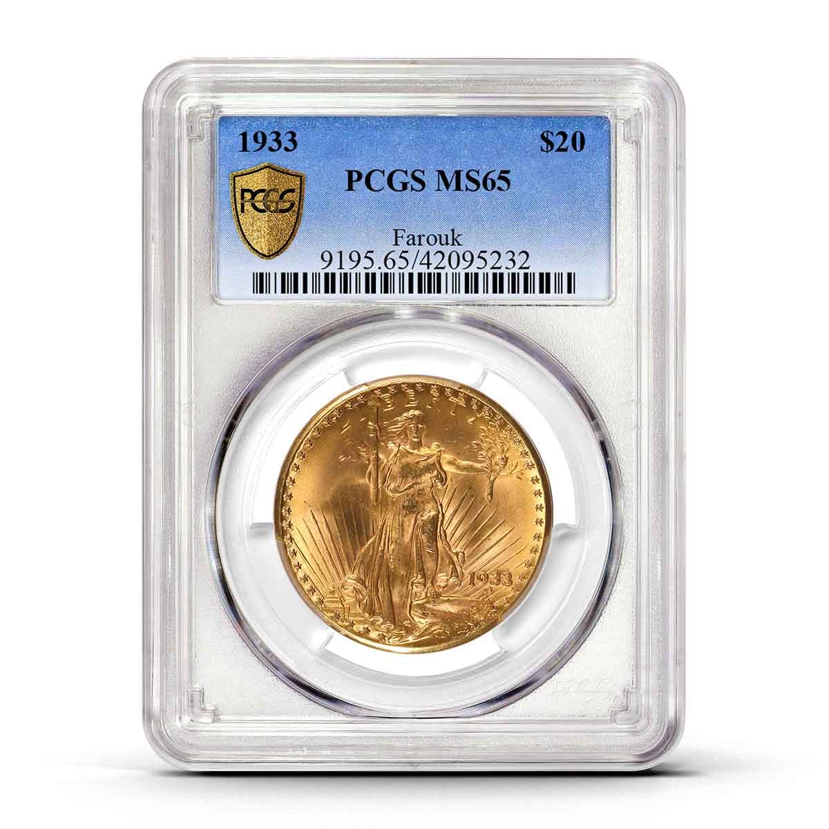 <h3 class="cms-H3-H3">1. Doble águila de Saint-Gaudens -1933</h3>
<br>
<h3 class="cms-H3-H3">($18,872,250)</h3>
<br>
<br>El pasado 8 de junio de 2021, esta moneda estadounidense -"la más famosa de todas"- fue subastada por Sotheby's en la ciudad de Nueva York. El propietario fue un comprador anónimo por $18,872,250, 
<b>"un nuevo récord mundial por la cantidad más alta jamás pagada por cualquier moneda</b> y más del doble del récord anterior".
<br>
<br>De la acuñación original de 445,500, el sitio especializado dice que se cree que en la actualidad hay 13 especímenes, de los cuales 10 les fueron confiscados a los herederos de Israel Switt, un joyero de Filadelfia, que se cree que conspiró con un empleado de la Casa de la Moneda de los 
<a href="https://www.univision.com/temas/estados-unidos-de-america">Estados Unidos </a>para sacarlas de allí en 1933. 
<br>