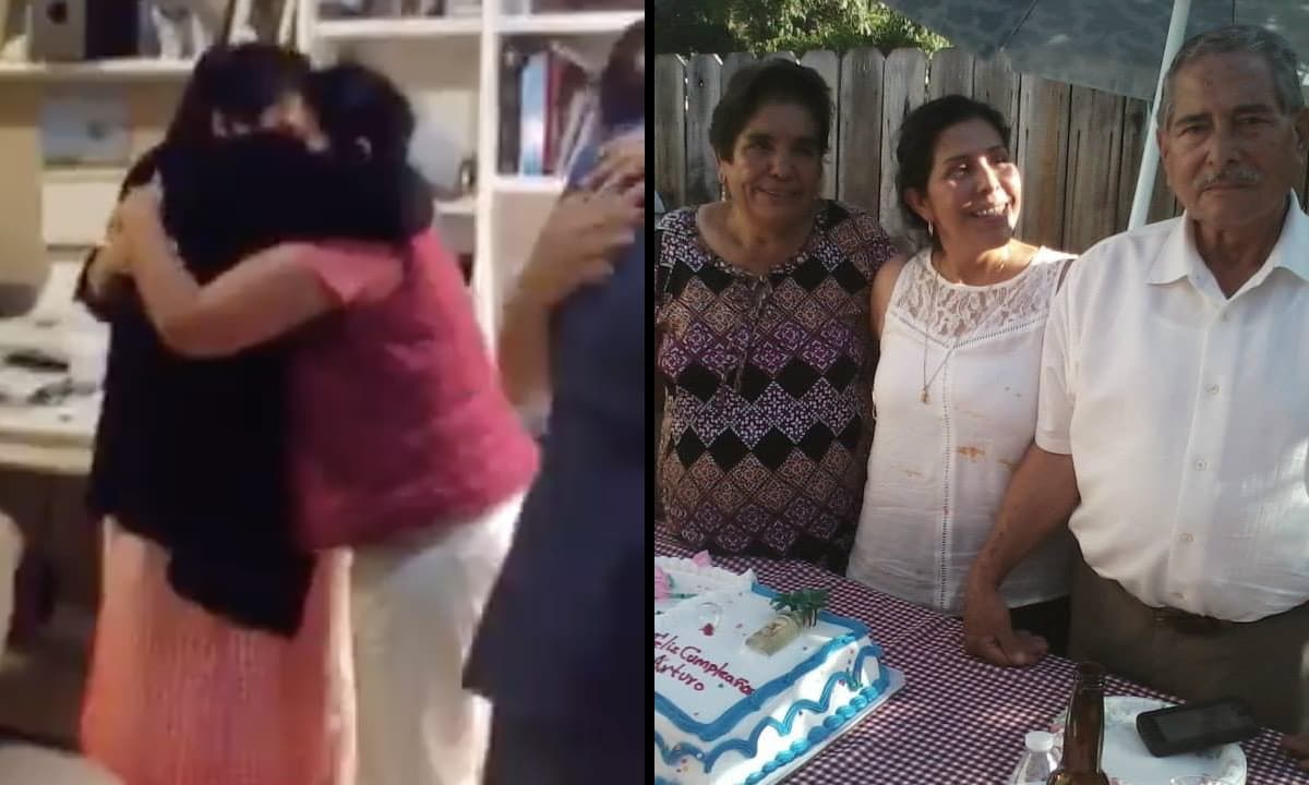 Beneficiario de Daca reúne a su madre con sus padres mexicanos que no veía desde hacía 30 años